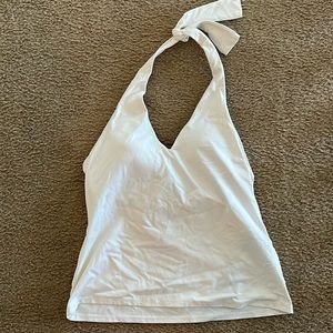 White tankini 34B